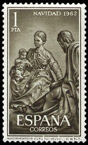 Francobolli: SELLO DE ESPAÑA AÑO 1962 NAVIDAD NUEVO EDIFIL Nº 1478